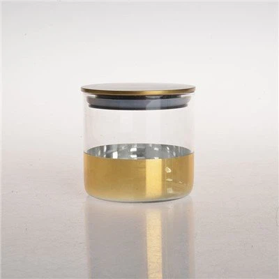 Contenitore ermetico in vetro con coperchio
