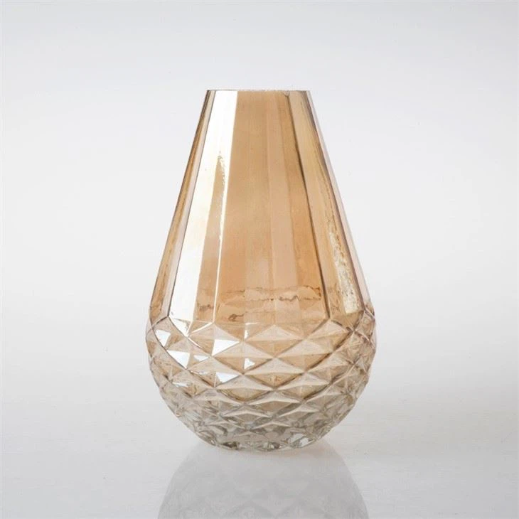 Glass Machinemade Vase For Home Decoration