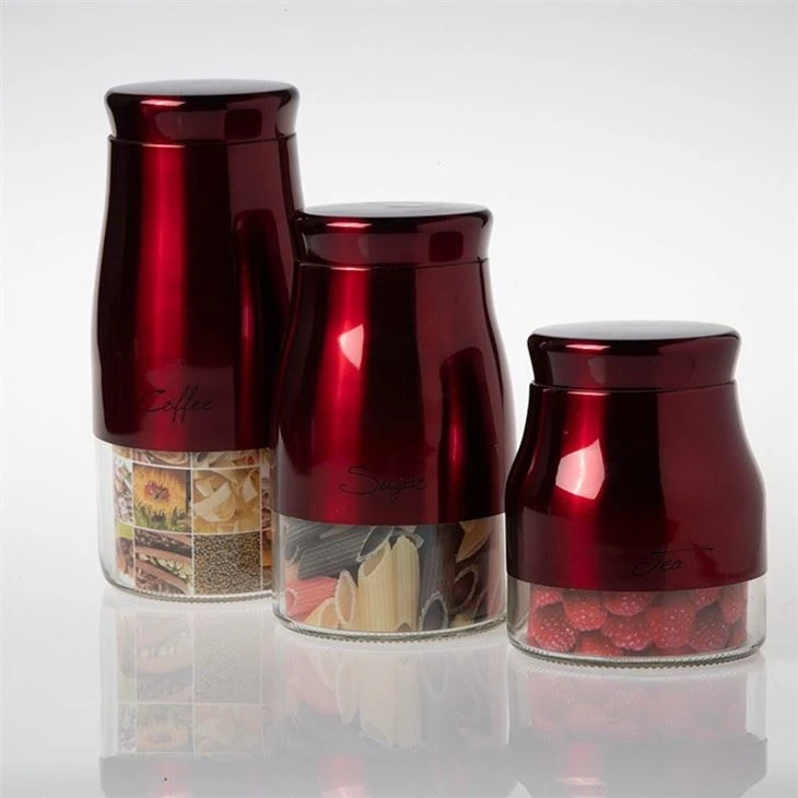 Glass Spice Storage Jar
