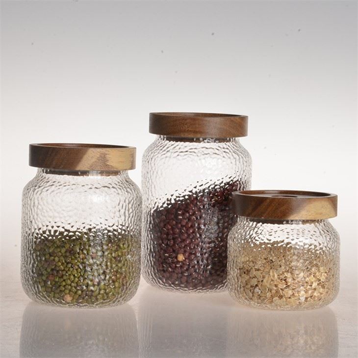Heat Resistant Glass Storage Jar
