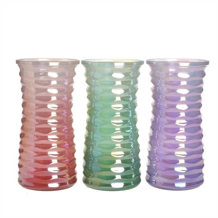 Multicolored Glass Vase For Table