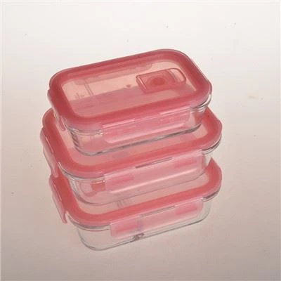 Contenitori per alimenti in vetro con coperchi ermetici