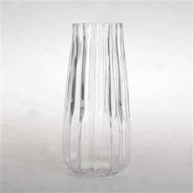 Vasi cilindrici in vetro decorativi