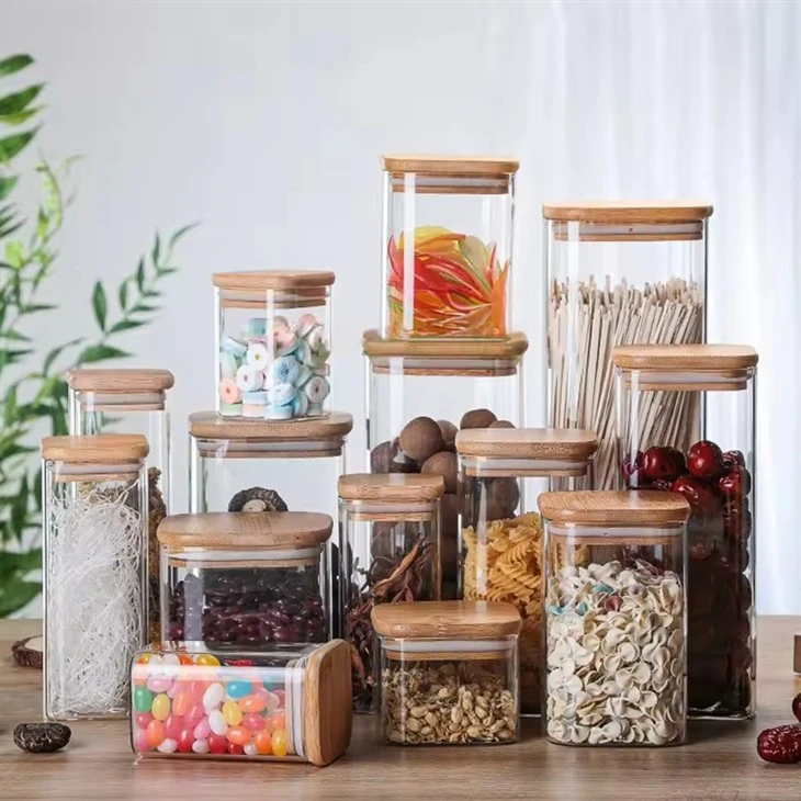 Contenitore per pasta in vetro