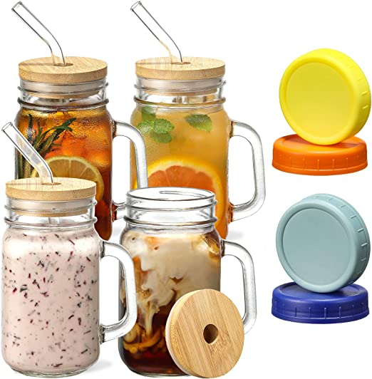 Mason Jars With Handle