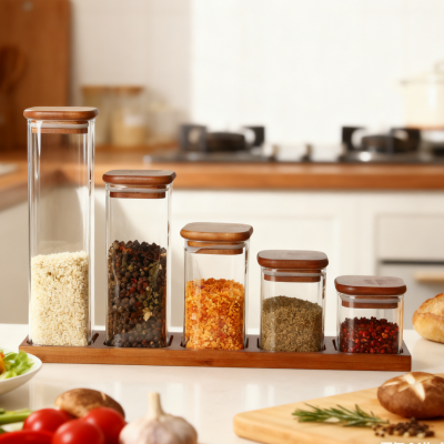 Set di barattoli premium da 5 pezzi