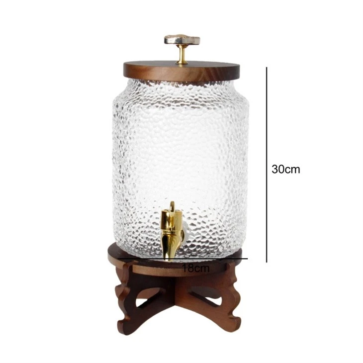 Straight-Sided Hammered Glass Carafe suppliers